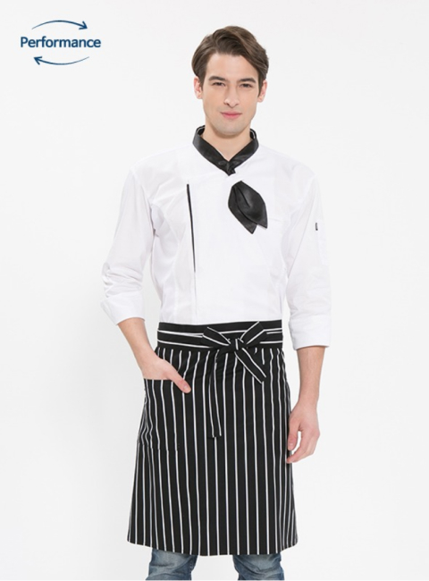 허리형 Medium 줄무늬 앞치마 (2color)